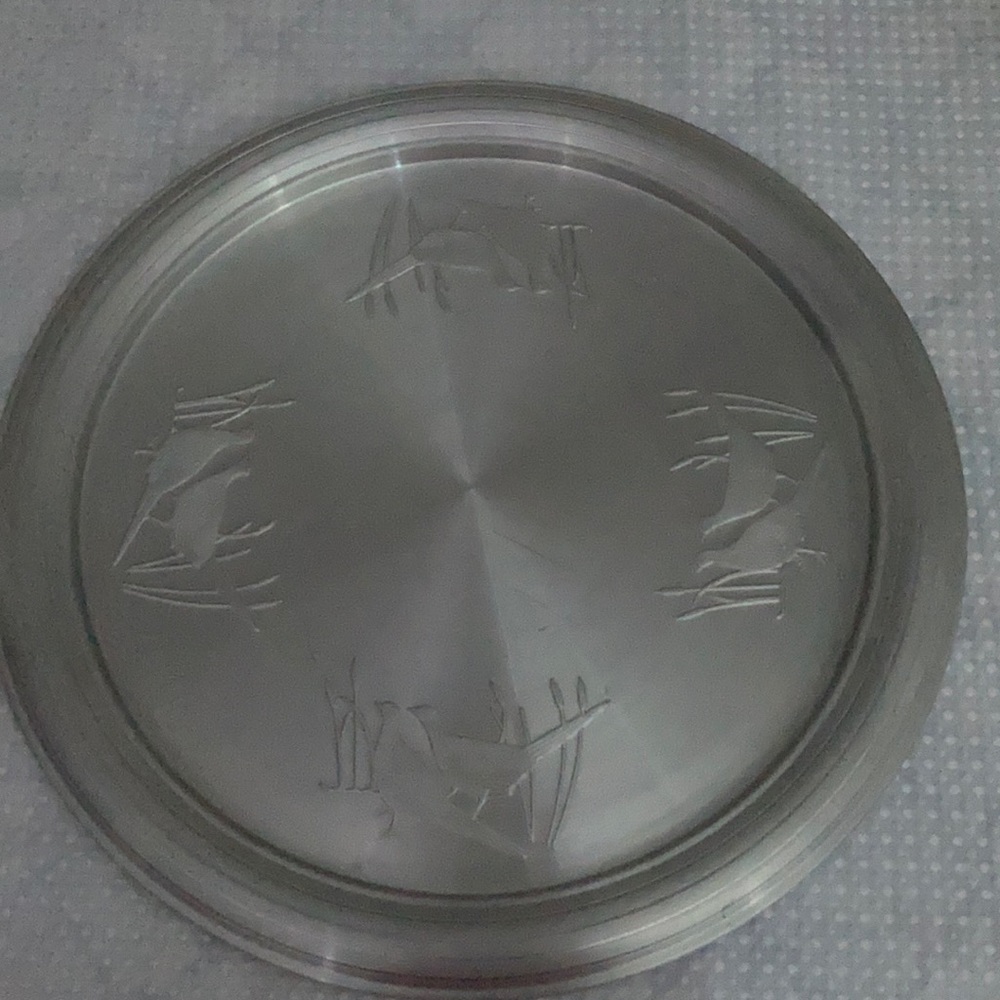 Vintage West Bend Aluminum Platter